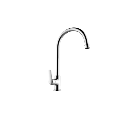 Basic Single lever swan neck cold tap (N091214)