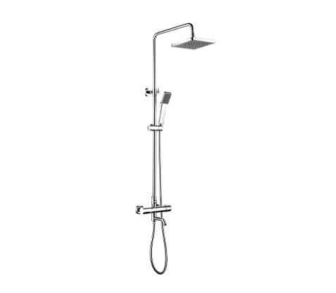 Wall Mounted Shower Mixer, Extendible Shower with Shower Head (#083360)