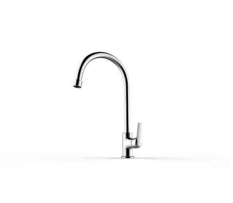 Basic Single lever swan neck cold tap (N091214)
